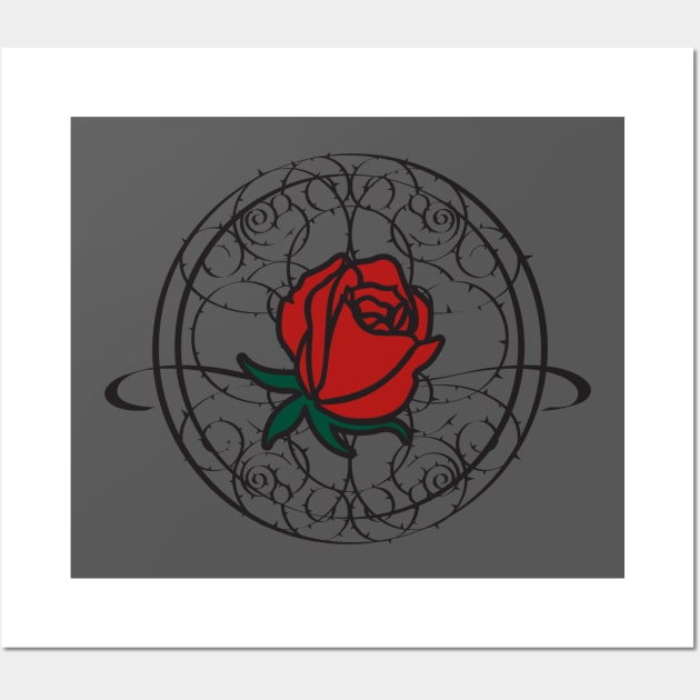 Rose Seal Wall Art by CrypticRaven